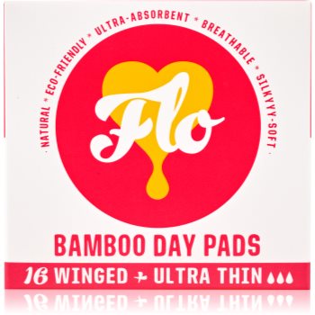 FLO Bamboo Day Pads absorbante ziua