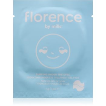florence by mills Surfing Under The Eyes гідрогелеві подушки для шкріри навколо очей 1 пара