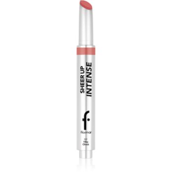 flormar Sheer Up Intense Lipstick зволожуюча помада з перламутровим блиском відтінок 001 Vibe Check 19 гр