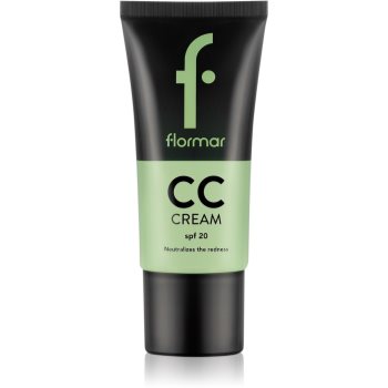 flormar CC Cream Anti-Redness cremă CC împotriva roșeții tenului SPF 20