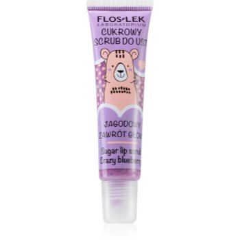 Floslek laboratorium crazy blueberry balsam și exfoliant pentru buze