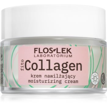 Floslek laboratorium fito collagen cremă regeneratoare ușoară cu efect de hidratare