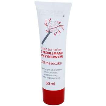 FlosLek Laboratorium Dilated Capillaries Masca gel de ochi pentru a reduce roseata