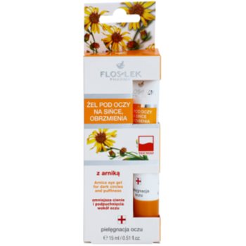 FlosLek Pharma Eye Care gel de ochi cu arnică împotriva ridurilor și a cearcănelor întunecate - 1 | YEO