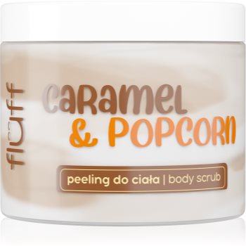 Fluff Caramel & Popcorn exfoliant pentru corp