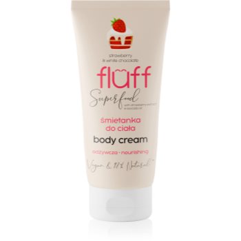 Fluff Superfood strawberry and White Chocolate crema de corp - Sellmag.ro