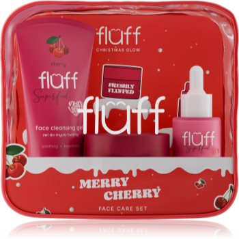 Fluff Christmas Glow Merry Cherry set cadou de Crăciun faciale