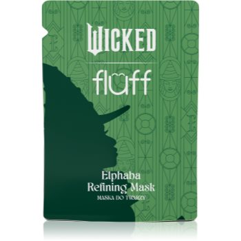 Fluff Wicked Elphaba Refining Mask mască textilă facială de unică folosință - Sellmag.ro