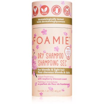 Foamie Berry Blonde Dry Shampoo șampon uscat pulbere pentru parul blond cu suvite Foamie Cosmetice și accesorii