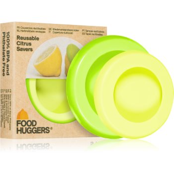 Food Huggers Set of 2 Food Huggers set de capace din silicon