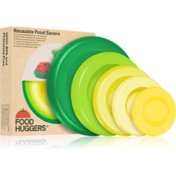 Food Huggers Food Huggers Set set de capace din silicon pentru fructe și legume