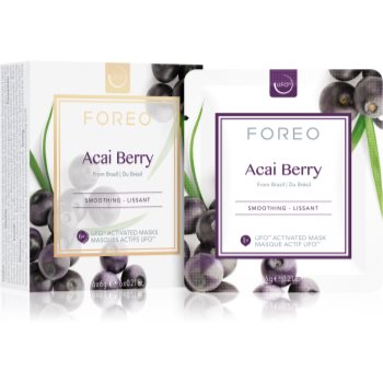 FOREO Farm to Face Acai Berry masca pentru netezire Online Ieftin FOREO