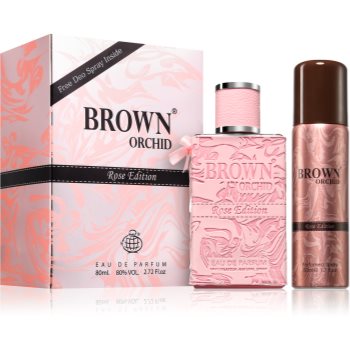 Fragrance World Brown Orchid set cadou pentru femei