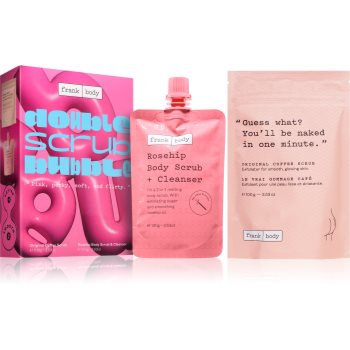 Frank Body Double Scrub Bubble set cadou pentru corp