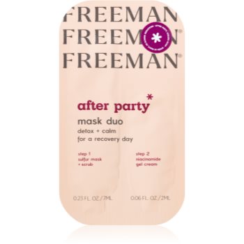 Freeman after party mască detoxifiantă cu efect calmant