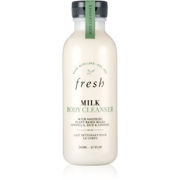 fresh Milk Body Cleanser gel de dus hidratant cu lapte vegetal