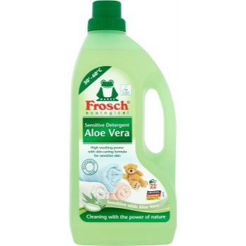 Frosch Sensitive Detergent Aloe Vera produs pentru rufe imagine 2021 notino.ro