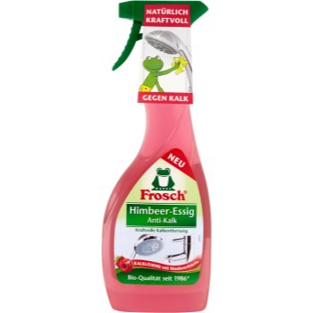 Frosch Anti Calc Raspberry Vinegar produs pentru îndepărtarea calcarului spray