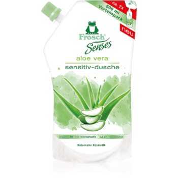 Frosch senses aloe vera gel de duș mătăsos rezervă