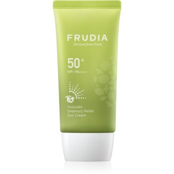 Frudia Sun Avocado Greenery Relief loțiune protectoare hidratantă pentru piele sensibilă