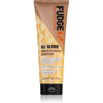 Fudge All Blonde Colour Boost Shampoo sampon revitalizant pentru stralucirea parului slab pentru par blond image1