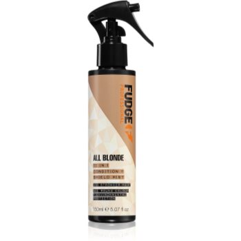 Fudge All Blonde 10 in 1 Condition & Shield Mist Loțiune nutritivă termo-protectoare pentru par blond