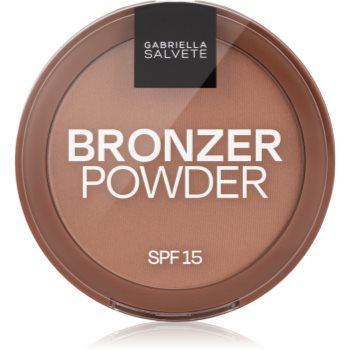 Gabriella Salvete Bronzer Powder компактна пудра-бронзантор SPF 15 відтінок 02 8 гр