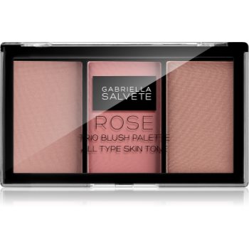 Gabriella salvete trio blush palette paleta fard de obraz