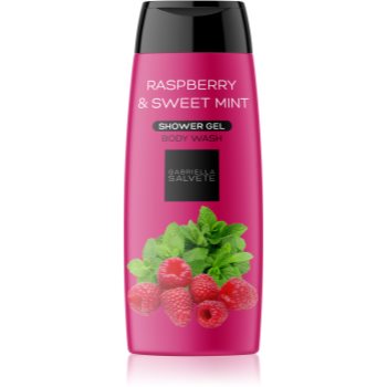 Gabriella salvete shower gel raspberry & sweet mint gel de dus revigorant pentru femei