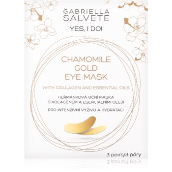 Gabriella Salvete Yes, I Do! Masca pentru ochi pentru reducerea cearcanelor cu efect de hidratare Online Ieftin accesorii