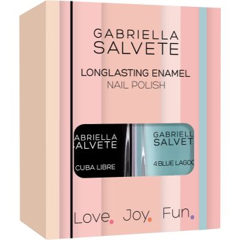 Gabriella Salvete Longlasting Enamel set cadou (pentru unghii) image0