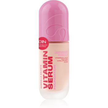 Gabriella Salvete Vitamin Serum Foundation make-up cu textura usoara cu efect de nutritiv
