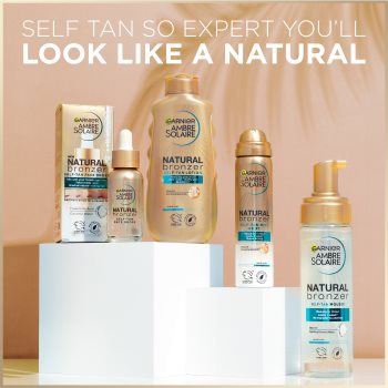 Garnier Ambre Solaire Natural Bronzer Spray pentru protectie pentru corp - 1 | YEO