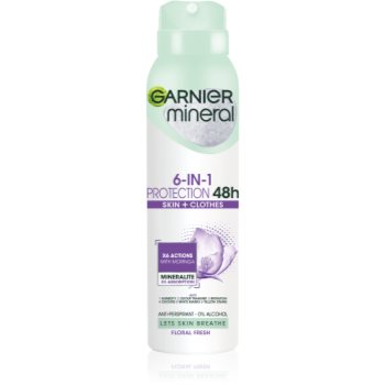 Garnier Mineral 5 Protection spray anti-perspirant fară alcool