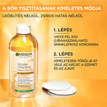 Garnier Skin Naturals apa micelara 2 in 1 3 in 1 - imagine 2