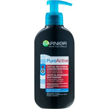 Garnier Pure Active gel de curățare impotriva punctelor negre Garnier