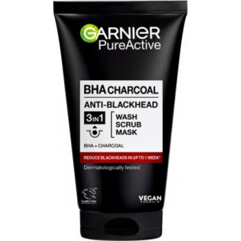 Imagine produs: Garnier Pure Active Charcoal gel de curatare 3 in 1 impotriva punctelor negre
