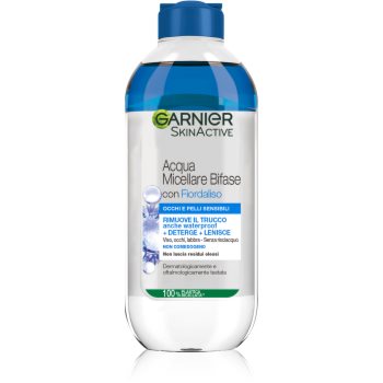 Garnier Skin Naturals apă micelară pentru îngrijirea ochilor foarte sensibili, cu lentile de contact