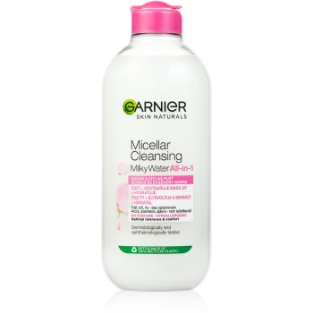 Garnier Skin Naturals apă micelară care conține lapte hidratant pentru piele uscata si sensibila Garnier