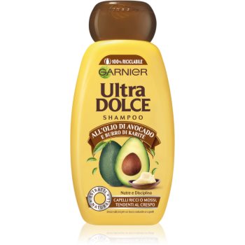 Garnier Ultra Doux Avocado Oil and Shea Butter sampon pentru par cret