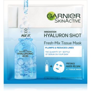 Garnier Skin Naturals Fresh Mix Mask Hyaluron masca pentru tenul uscat Garnier
