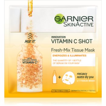 Garnier Skin Naturals Fresh Mix Mask Vitamin masca pentru tenul uscat Garnier