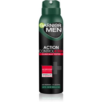 Garnier Men Mineral Action Control + spray anti-perspirant Garnier imagine noua
