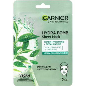 Garnier Textil Masks Hydra Bomb зволожувальнакосметична марлева маска 28 гр