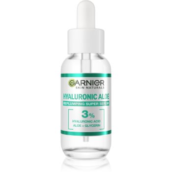 Garnier Skin Naturals Hyaluronic Aloe Replumping Serum ser hidratant cu acid hialuronic Garnier
