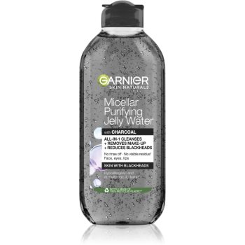 Garnier Skin Naturals Pure Charcoal apa pentru curatare cu particule micele cu textura de gel garnier