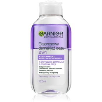 Garnier Skin Naturals зміцнюючий засіб для зняття макіяжу очей 2 в 1 125 мл