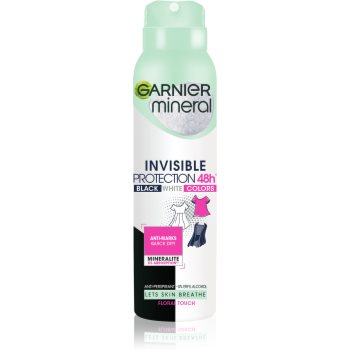 Garnier Mineral Black White Color spray anti-perspirant