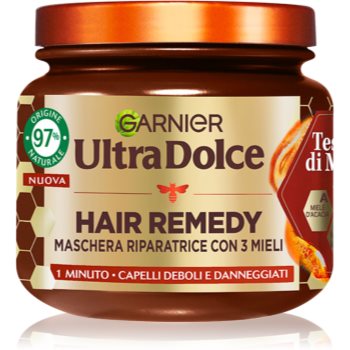 Garnier Ultra Doux Honey Treasures masca pentru regenerare pentru par deteriorat