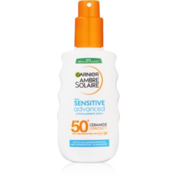 Garnier Ambre Solaire Sensitive Advanced spray pentru bronzat pentru piele sensibila